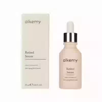 Alkemy Gesichtsserum mit 2 % Retinol, Anti Aging Nachtbehandlung gegen Falten