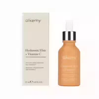 Alkemy Gesichtsserum mit Hyaluronsäure und Vitamin C, Feuchtigkeitsspendend, Strahlkraftverleihend