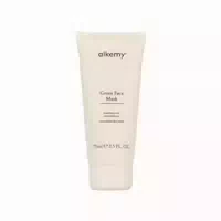 Alkemy Green Face Mask Antioxidans, Feuchtigkeitsspendende und Elastizitätsfördernde Gesichtsmaske