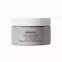 Alkemy Karité Körperpeeling mit Sheabutter, Nährendes Peeling für Glatte und Strahlende Haut