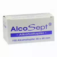 Alkoholtupfer Alcosept 100 st