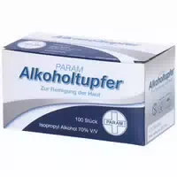Alkoholtupfer Param 100 St