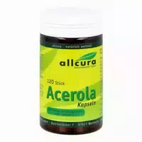 Acerola Kapseln Natürl Vitamin C 120 st Kapseln