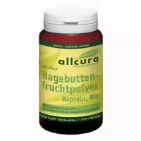 Hagebutten Fruchtpulver 180 Kapseln Bio