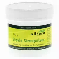 Allcura Stevia Streupulver 150 G Pulver