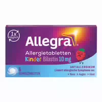 Allegra Allergietabletten Kinder 10 Mg 20 St Schmelztabletten