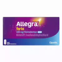 Allegra Forte 180mg Filmtabletten