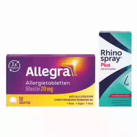 Allegra Und Rhinospray Plus Nasenspray