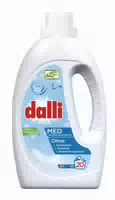 Allergiker Waschmittel Dalli Med Flüssig 1100 ml
