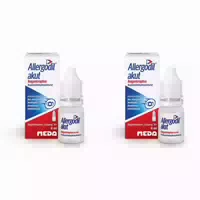 Allergodil Akut Duo: Allergie Kombipack mit Nasenspray 10 ml und Augentropfen 4 ml , Antiallergikum mit Azelastinhydrochlorid
