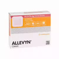Allevyn Ag Gentle Border 7,5x7,5 cm Wundverband