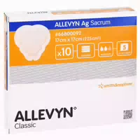 Allevyn Ag Sacrum 17x17 cm Wundverband 10 st