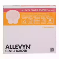 Allevyn Gentle Border 16,8x17,1 Cm Sacrum Verband