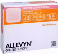 Allevyn Gentle Border 7,5 X 7,5 cm Schaumverbände