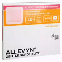 Allevyn Gentle Border Lite 15 X 15 cm