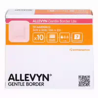 Allevyn Gentle Border Lite 5x5 cm Schaumverb