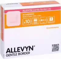 Allevyn Gentle Border Lite 5x5 cm Schaumverband
