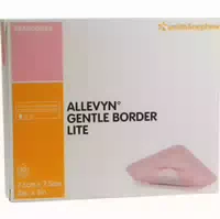 Allevyn Gentle Border Lite 7,5x7,5 cm Schaumverband