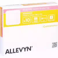 Allevyn Gentle Border Lite 7,5x7,5 cm Schaumverband
