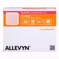 Allevyn Gentle Border Lite 8x8 cm Schaumverb