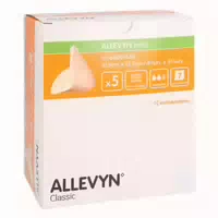 Allevyn Heel Schaumstoff Fersenverband 10,5 X 13,5 cm 5 Stück