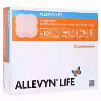 Allevyn Life 15,4x15,4 Cm Silikonschaumverband 10 St Verband