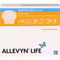 Allevyn Sacrum Klein Kontourierte Wundauflage 10 st Verband