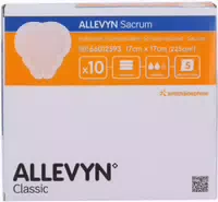 Allevyn Sacrum Klein 17 X 17 cm Wundverband Haftend 10 Stück