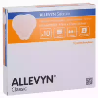 Allevyn Sacrum Klein 17x17 cm Wundverband Haftend