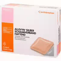 Allevyn Silber Schaumverb 9,5x11 Cm Haftend