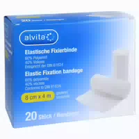 Alvita Elastische Fixierbinde 8 Cmx4 M 20 St