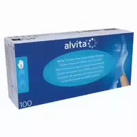 Alvita Nitril Unt Handschuhe Unsteril Pu 100 St