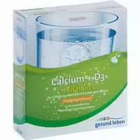Gesund Leben Calcium 800 mg D3 Vitamin C Brausetabletten