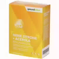 Gesund Leben Heiße Zitrone Acerola Pulve 20 St