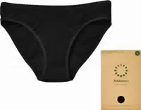 Allmatters Period Underwear Bikini Black Xxl