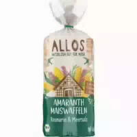 Allos Amaranth Maiswaffeln Rosmarin & Meersalz