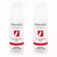 Allpresan Fuß Spezial Nummer 7 Original Schaum Creme Pilz Empfindliche Haut 125 ml Schaum
