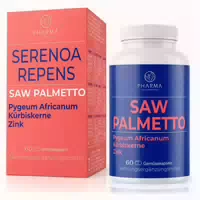 Pharma Integratori Saw Palmetto mit Pygeum Africanum, Zink 60 st