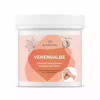 Almivital Venensalbe Mit Rosskastanie, Campher & Menthol – Pflege Und Stärkung Für Ihre Venen 250 Ml