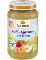 Alnatura Bio Apfel Aprikose mit Hirse