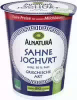 Alnatura Bio Weidemilch Sahnejoghurt Griechische Art 10% Fett