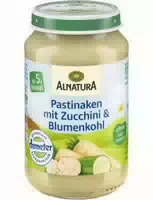 Alnatura Pastinaken mit Zucchini und Blumenkohl