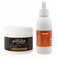 Aloha Labs Anti Aging Gesichtscreme Kurkuma Rivenera Gesichtsserum mit Jojobaöl