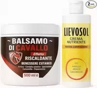 Aloha Labs Lievosol Nährcreme Pferdebalsam mit Wärmendem Effekt