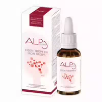 Alp Nutrition Eisentropfen mit Eisen Folsäure Vitamin B12