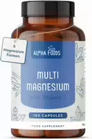 Multi Magnesium Komplex Kapseln 6 Bioaktive Magnesium Quellen Vegan