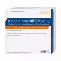 Alpha Lipon Aristo 600 mg Konz Z Herst E Inf Lsg 10x24 ml Infusionslösungskonzentrat
