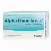 Alpha Lipon Aristo 600 mg Filmtabletten mit Alpha Liponsäure, Gezielte Hilfe bei Missempfindungen durch Diabetische Nervenschäden Polyneuropathie