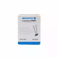 Alphacheck Caresens Pro Blutzuckerteststreifen 50 Stk