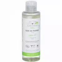 Alphanova Baby Feuchtigkeitsspendendes und Beruhigendes Massageöl